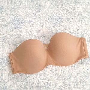 Victoria's secret pushup strapless bra
